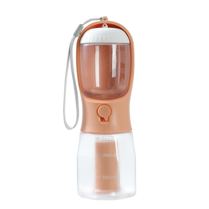 Dog Water Cup Drinking Food Garbage Bag Three-in-one Multi-functional Pet Cups