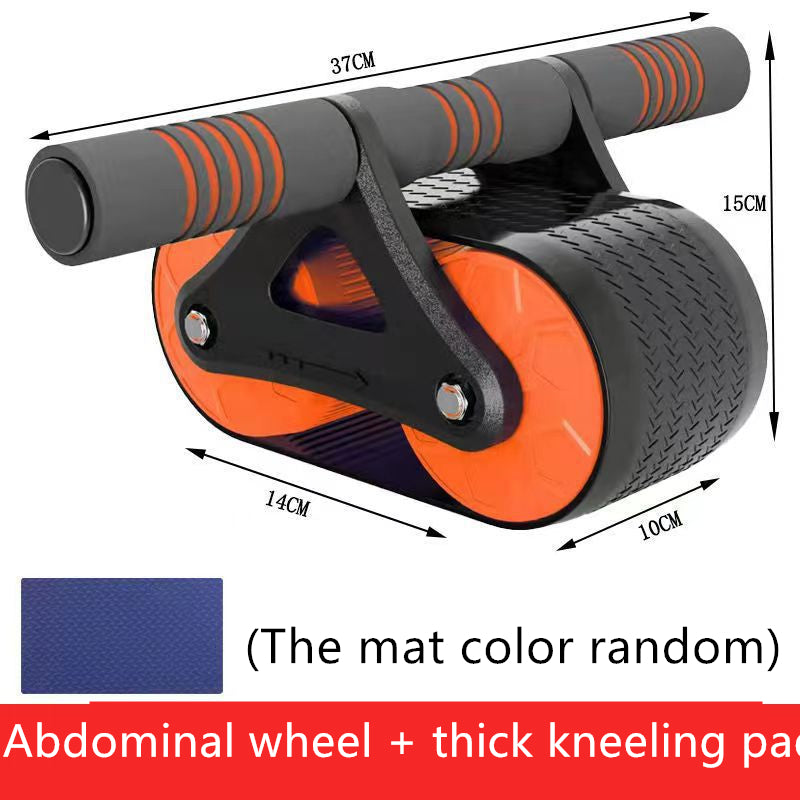 Rebound Double Wheel Ab Roller – Core & Waist Trainer for Home Gym Workouts