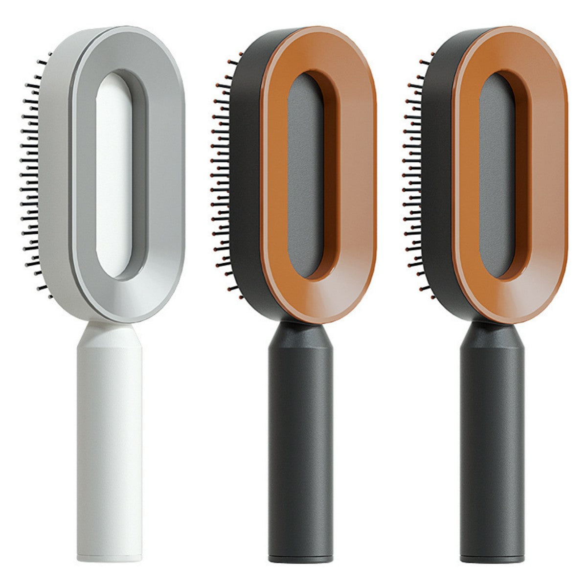 Self Cleaning Hair Brush For Women & Massage Scalp Comb Anti-Static Hairbrush