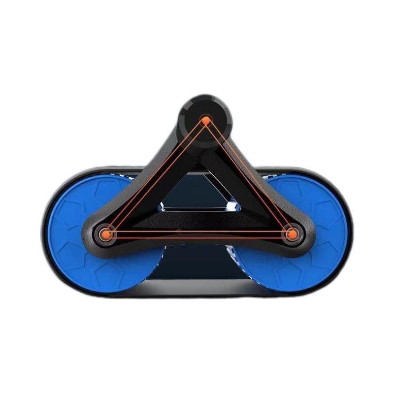 Rebound Double Wheel Ab Roller – Core & Waist Trainer for Home Gym Workouts
