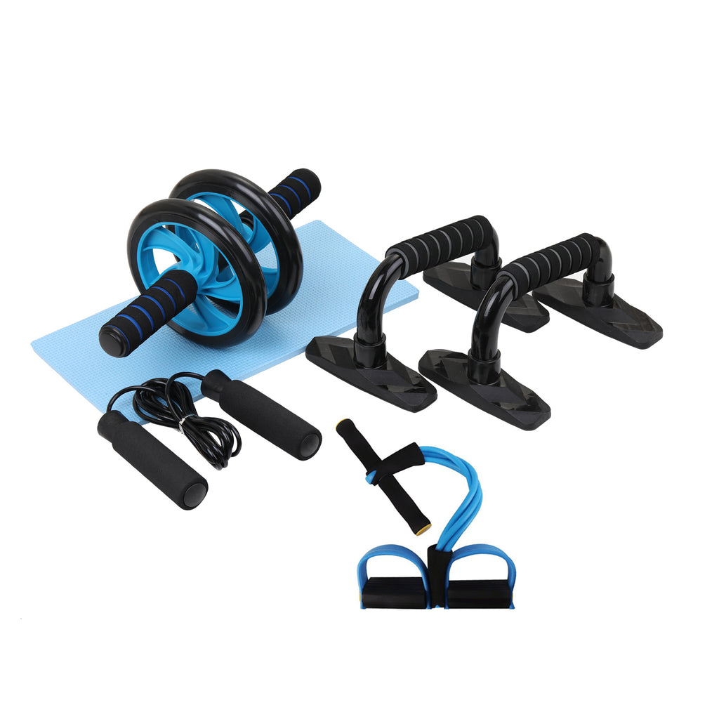 Muscle Trainer Wheel Roller Kit – Abdominal Roller for Core Strength & Full Body Workout