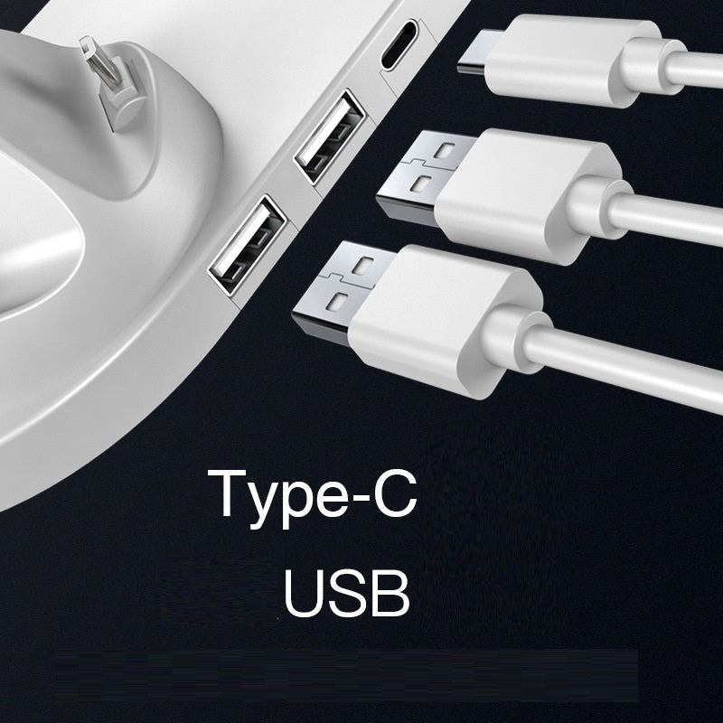 6-in-1 Wireless Fast Charging Dock Station for iPhone, Phone & Watch