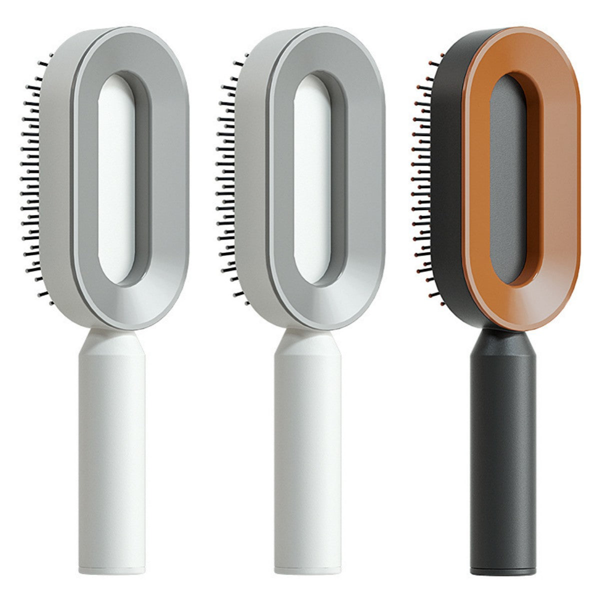 Self Cleaning Hair Brush For Women & Massage Scalp Comb Anti-Static Hairbrush