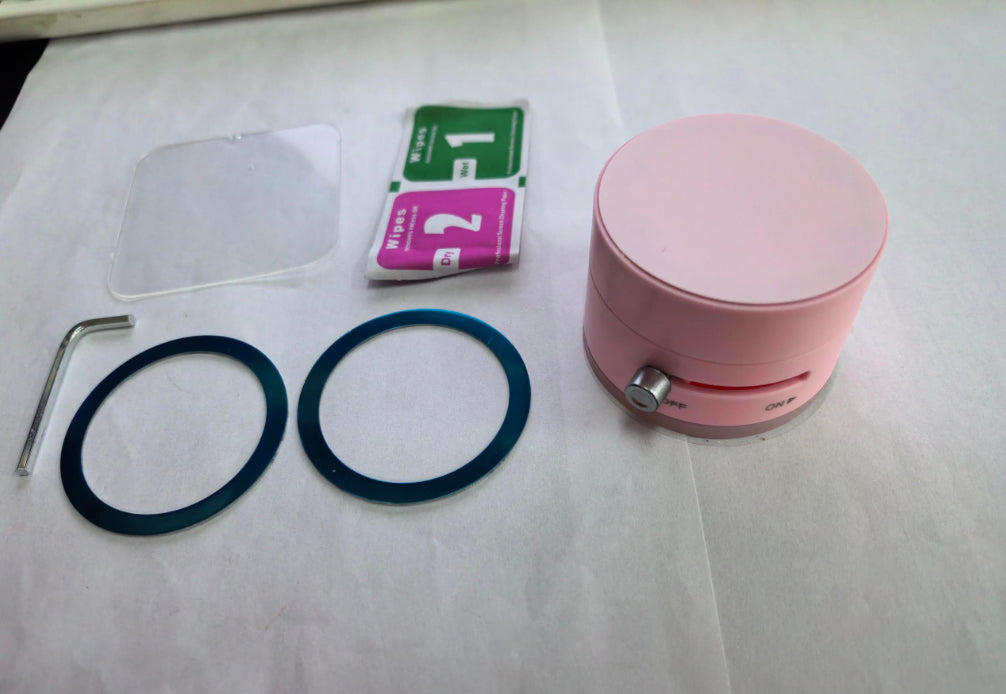 Foldable Magnetic Vacuum Car Phone Holder & Suction Cup For Smart Phone