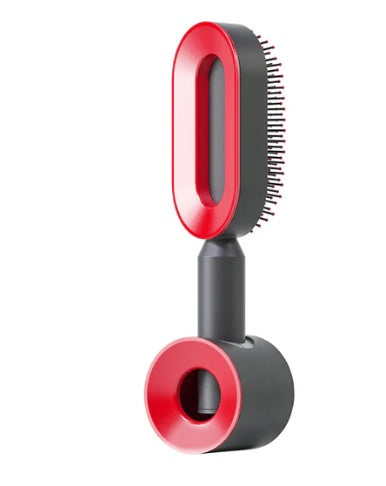 Self Cleaning Hair Brush For Women & Massage Scalp Comb Anti-Static Hairbrush