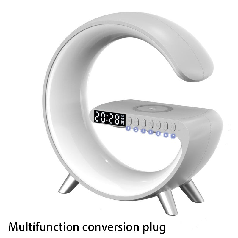 New Intelligent G Shaped LED Lamp Bluetooth Speaker