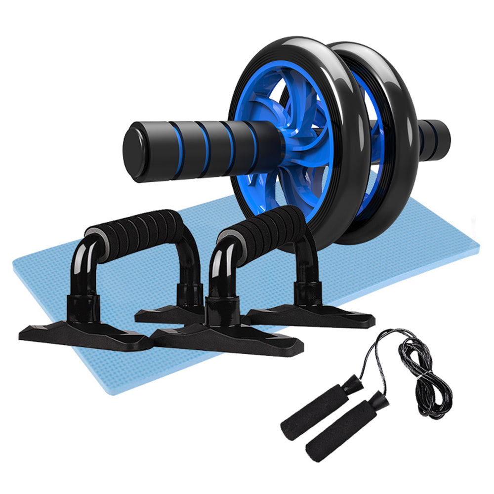 Muscle Trainer Wheel Roller Kit – Abdominal Roller for Core Strength & Full Body Workout
