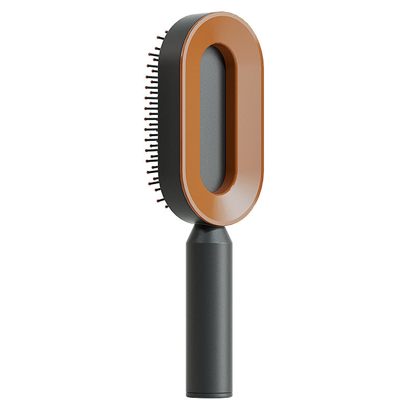 Self Cleaning Hair Brush For Women & Massage Scalp Comb Anti-Static Hairbrush