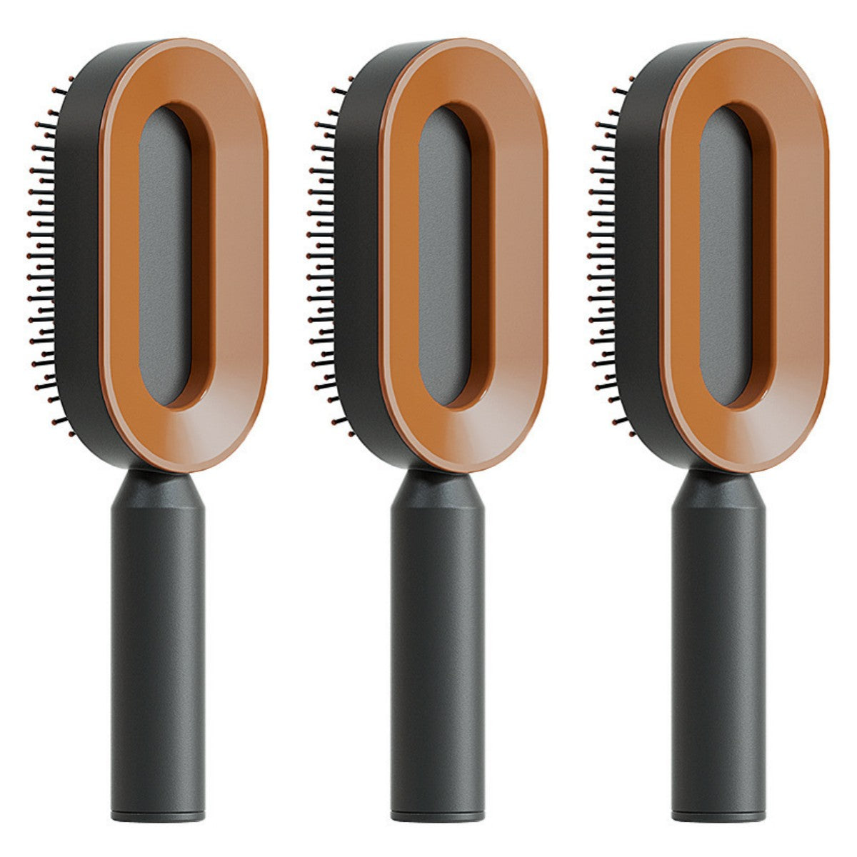 Self Cleaning Hair Brush For Women & Massage Scalp Comb Anti-Static Hairbrush