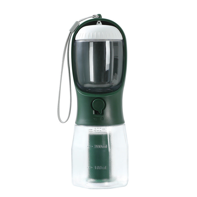 Dog Water Cup Drinking Food Garbage Bag Three-in-one Multi-functional Pet Cups