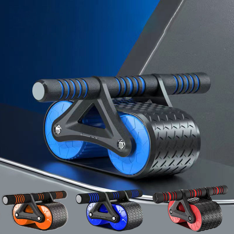 Rebound Double Wheel Ab Roller – Core & Waist Trainer for Home Gym Workouts