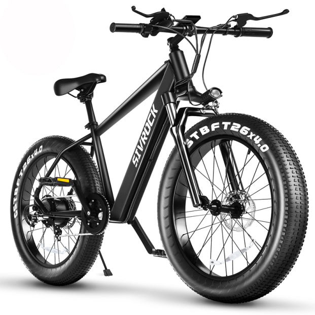 Professional 26" Fat Tire Electric Mountain Bike – 1000W 48V 15Ah E-Bike