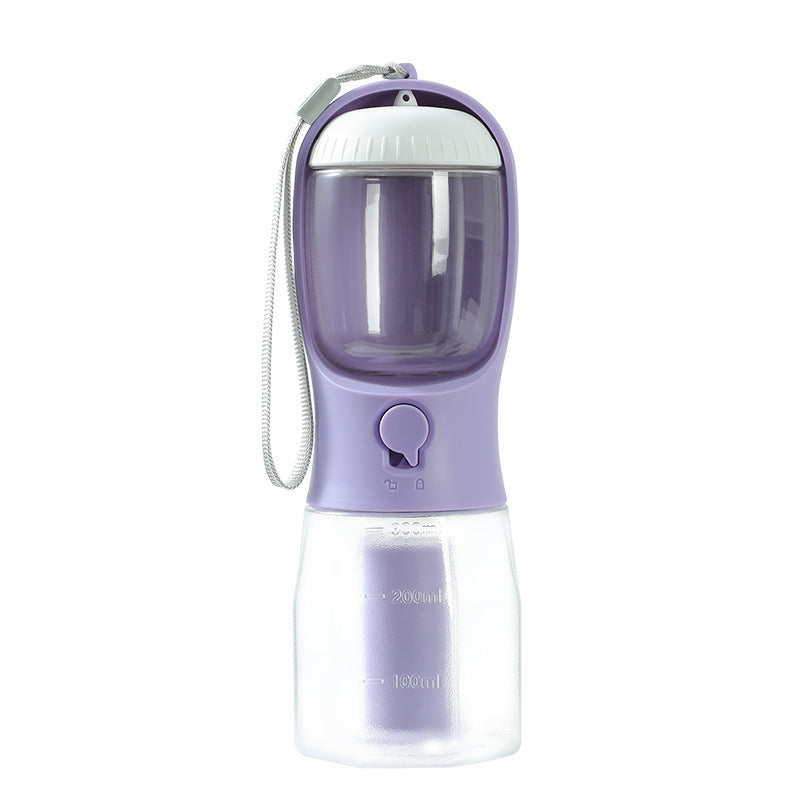 Dog Water Cup Drinking Food Garbage Bag Three-in-one Multi-functional Pet Cups