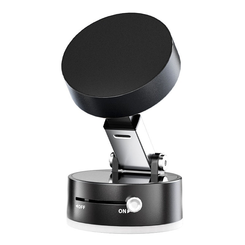 Foldable Magnetic Vacuum Car Phone Holder & Suction Cup For Smart Phone