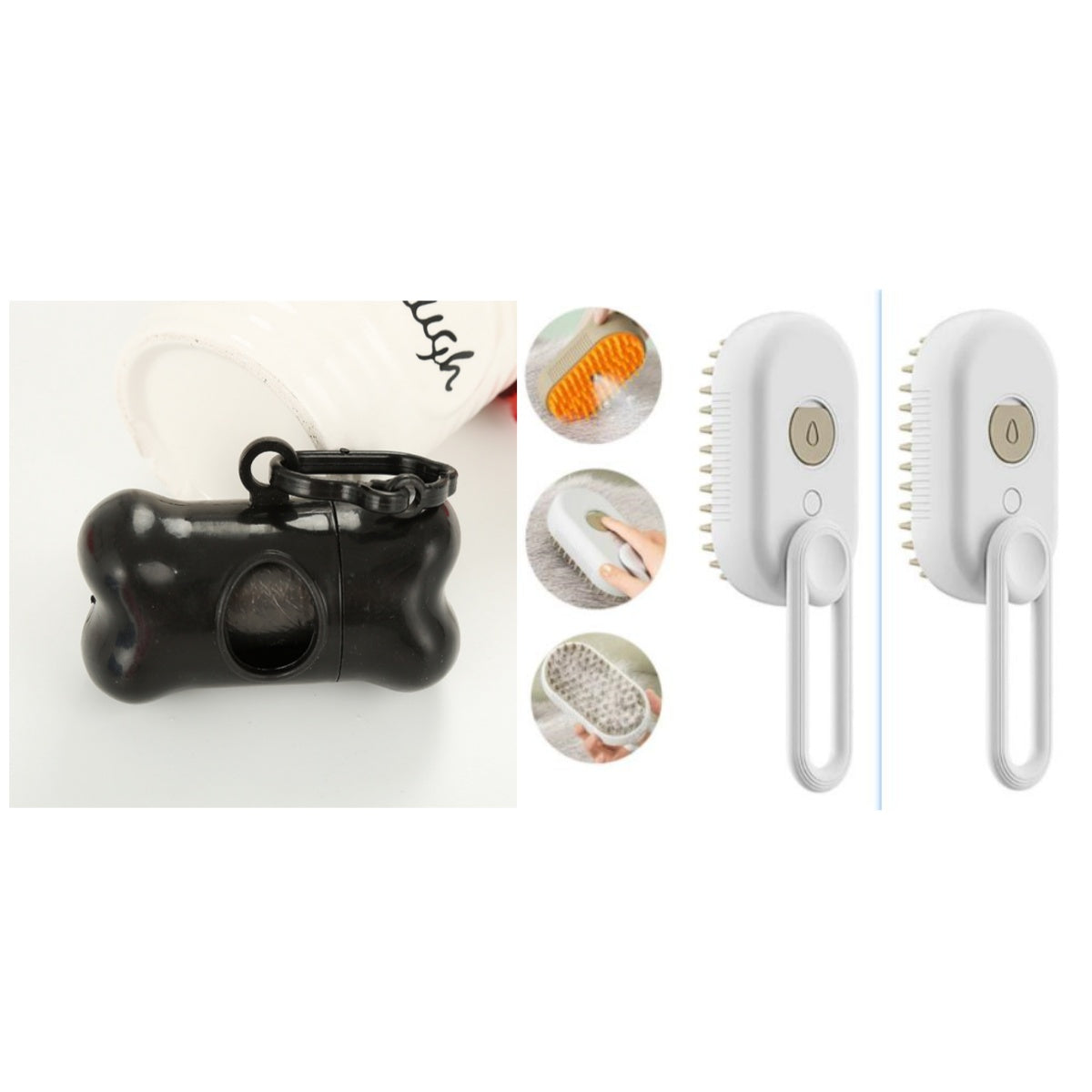 3-in-1 Electric Steam Pet Grooming Brush for Cats & Dogs