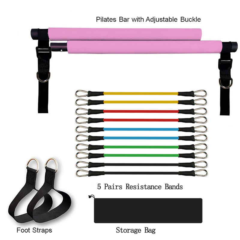 Fitness Yoga Gym Accessories Elastic Bodybuilding Resistance Bands For Home Workout