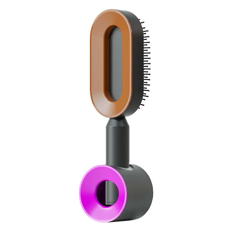 Self Cleaning Hair Brush For Women & Massage Scalp Comb Anti-Static Hairbrush